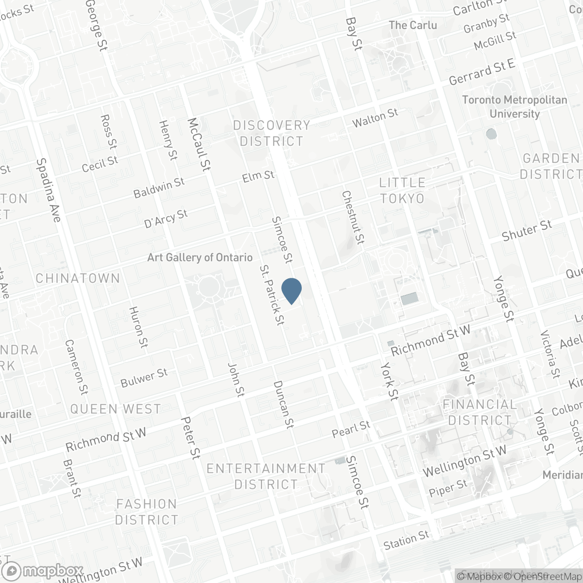 1210 - 210 SIMCOE STREET, Toronto, Ontario M5T 2W5
